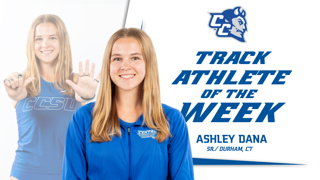Ashley Dana Named Track Athlete of the Week
