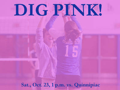 Central Connecticut Volleyball to Host Dig Pink! Event on Saturday, Oct. 23rd