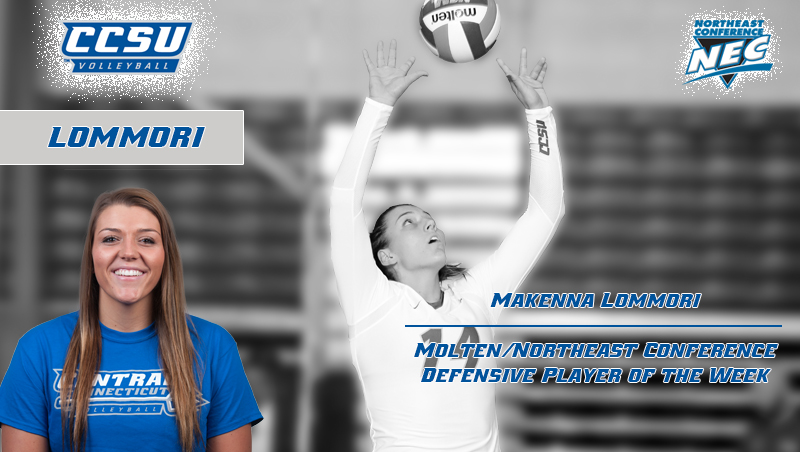 Lommori Named Molten/NEC Defensive Player of the Week