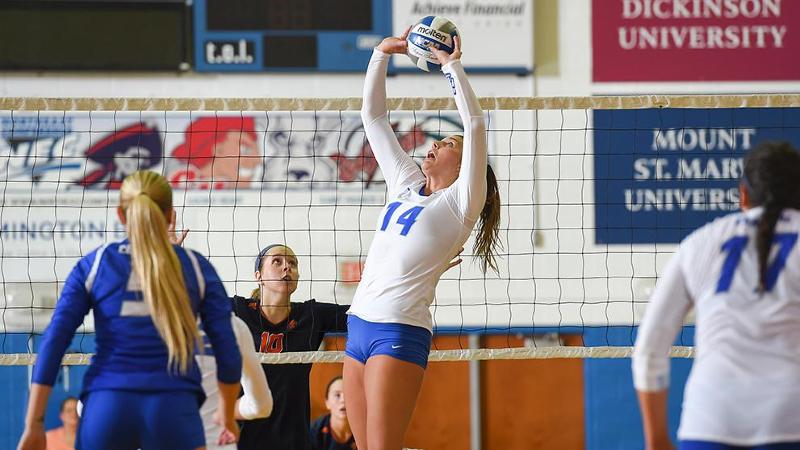 Volleyball Moves to 2-0 With 3-1 Win Over Bucknell