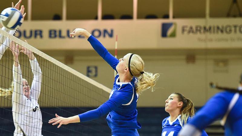 Volleyball Falls at Saint Francis U in Four Sets