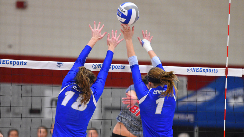 Volleyball Falls to Sacred Heart in NEC Semifinals
