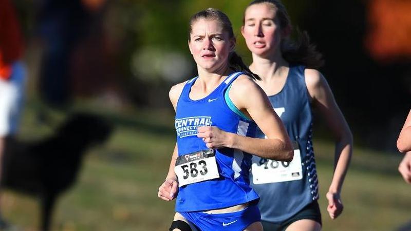 Mendelson Wins 3,000 Meter Run, Women's T&F Tied for Fifth After Day One of NEC's