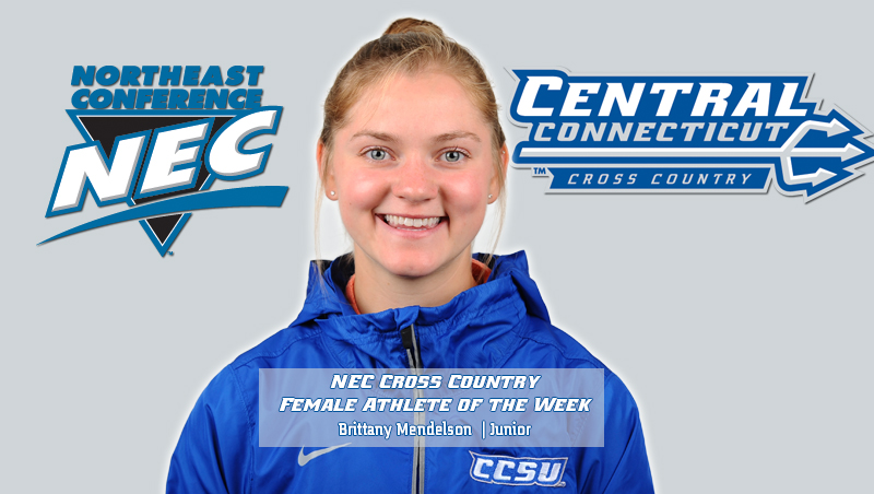 Mendelson Claims Second NEC Female Athlete of the Week Honor