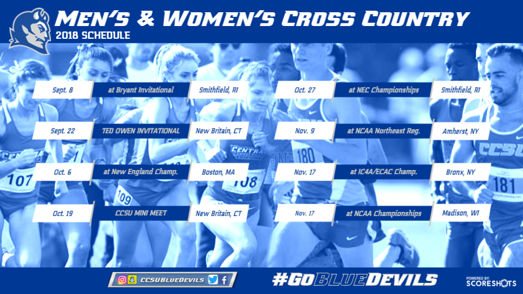 2018 Cross Country Schedule Announced