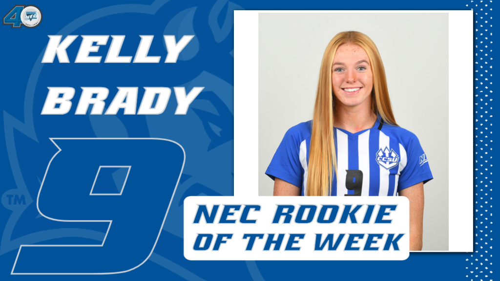 Kelly Brady Named NEC Rookie of the Week