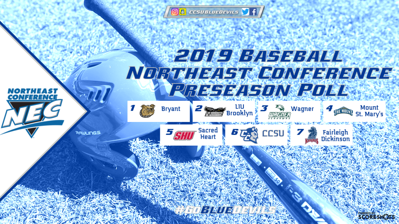 Northeast Conference Baseball Preseason Coaches' Poll Announced