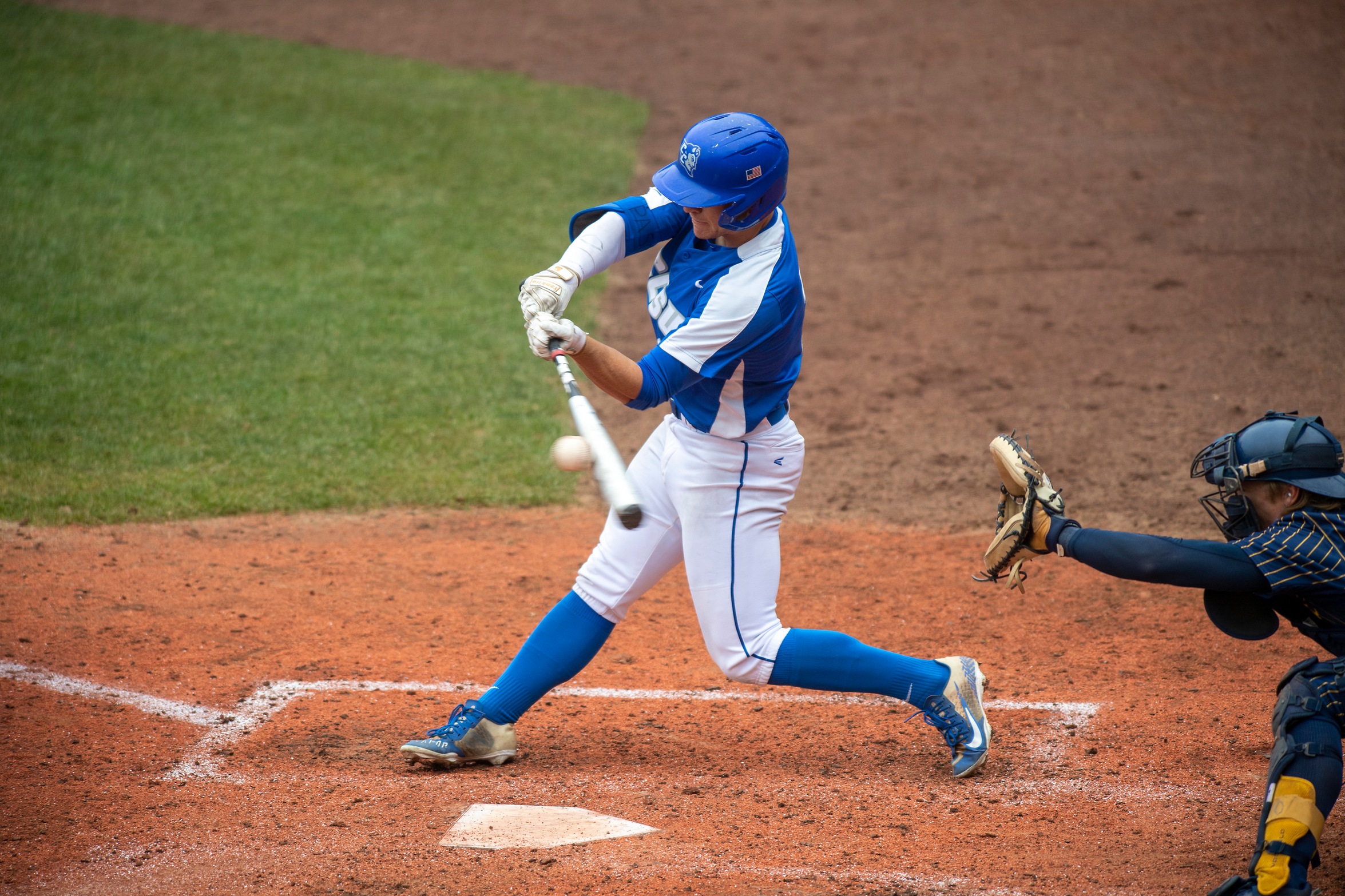 Hunter Pasqualini had four hits and drove in five runs on Sunday. (Steve McLaughlin Photography)