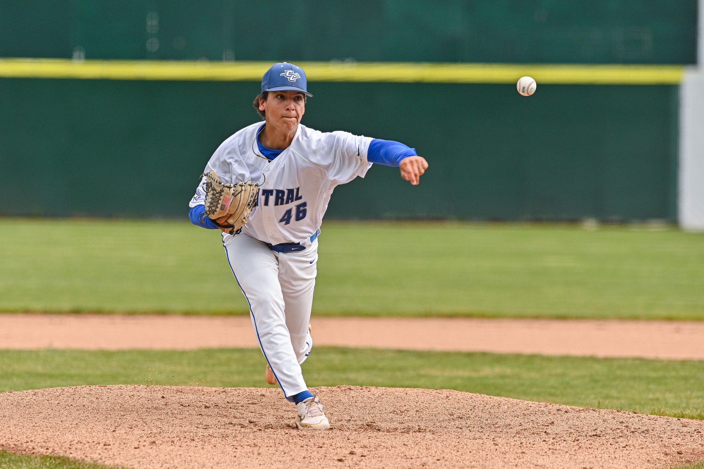 Vincent Spizzoucco tossed a shutout inning in relief on Friday. (Steve McLaughlin Photography)