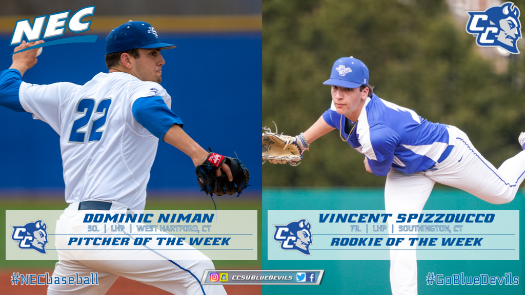 Niman, Spizzoucco Earn NEC Weekly Recognition