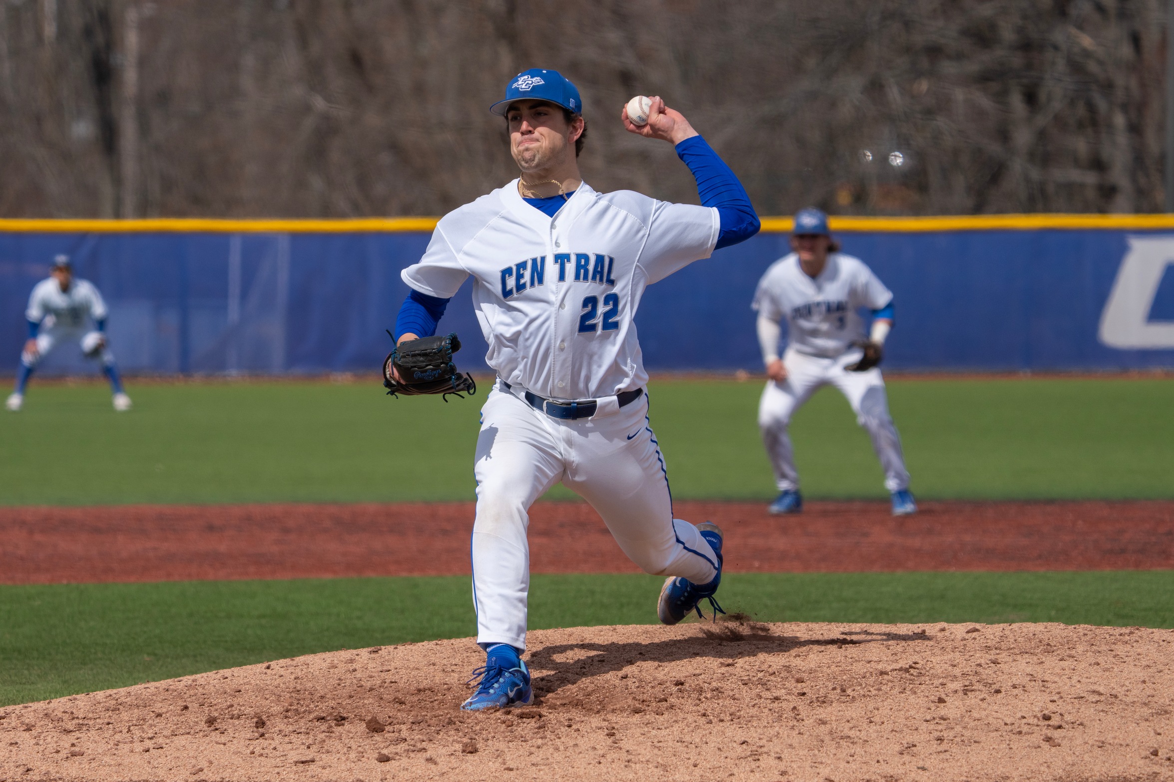 Dominic Niman tossed a complete game in Friday's win. (Steve McLaughlin Photography)