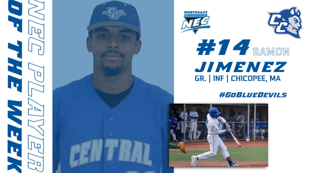Jimenez Collects NEC Player of the Week Honors