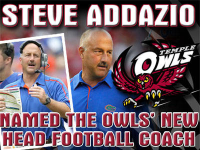 CCSU Alum Steve Addazio Named Head Football Coach at Temple