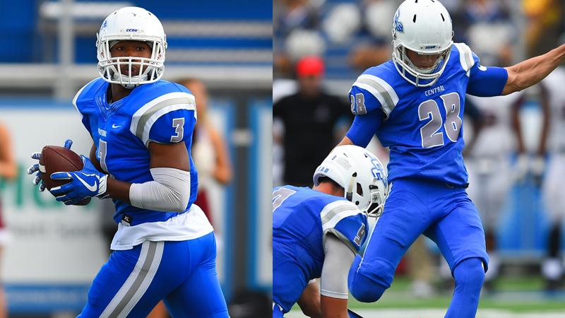Hinton, Palmer Earn Weekly Northeast Conference Awards