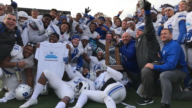 Blue Devils Win Fifth NEC Title, Advance to NCAA Playoffs