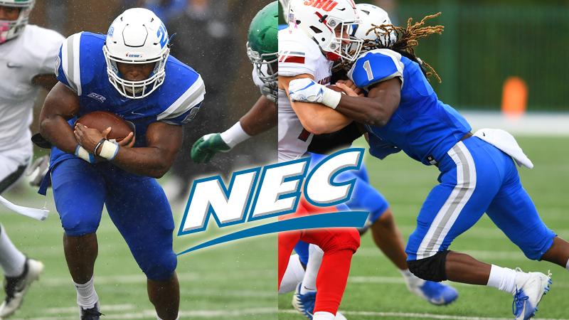 Dawson, Exilhomme Earn Northeast Conference Weekly Honors