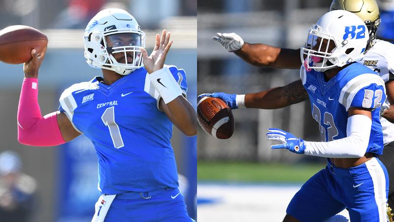 Winchester, Petteway Earn Northeast Conference Weekly Honors