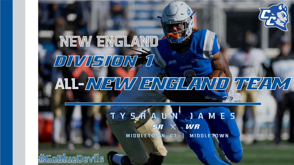 James Earns All-New England Honors