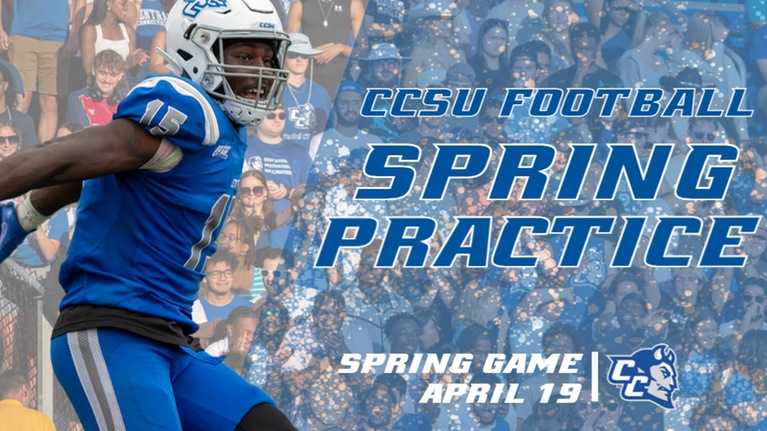 CCSU Football begins spring practice on March 19th and the 15-date practice schedule will culminate April 19th with the Spring Game. (Photos: Steve McLaughlin)