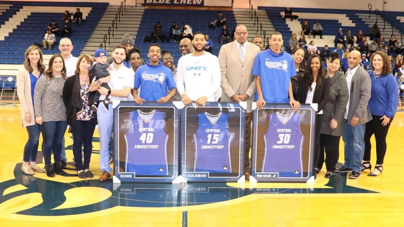 Men's Basketball Honors Seniors Prior to Season Finale Against St. Francis Brooklyn