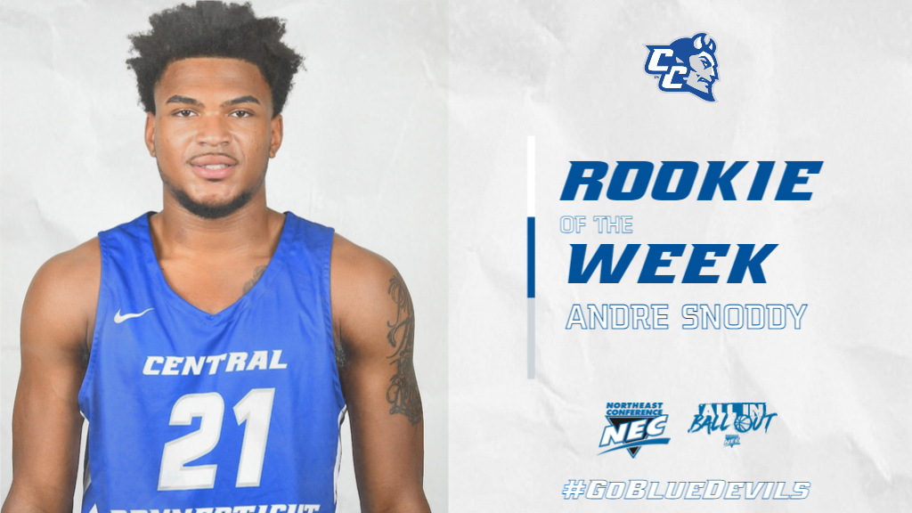 Snoddy Wins Second Rookie of the Week Award