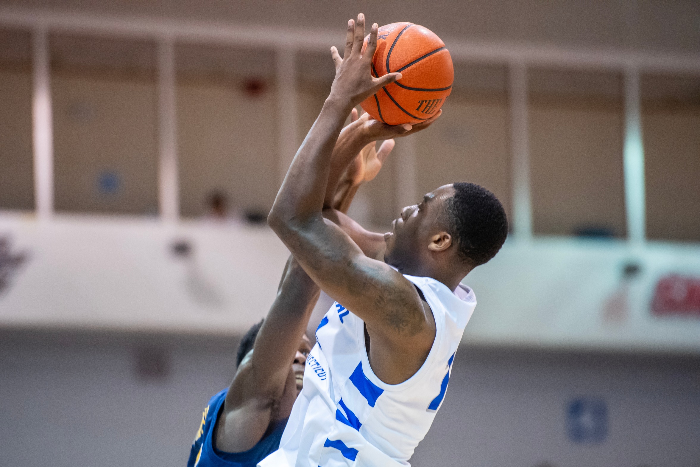 Abdul Momoh scored a career-high and added three blocked shots. (Steve McLaughlin Photography)