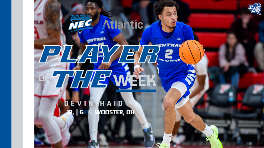 Haid Earns Third Straight NEC/Atlantic Tomorrow's Office Player of the Week