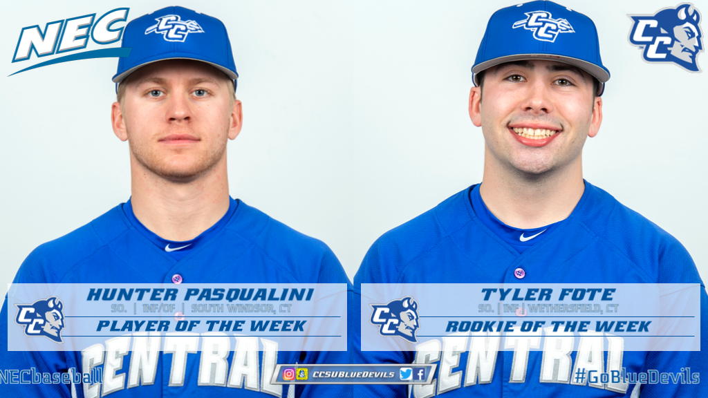 Pasqualini, Fote Earn NEC Weekly Recognition