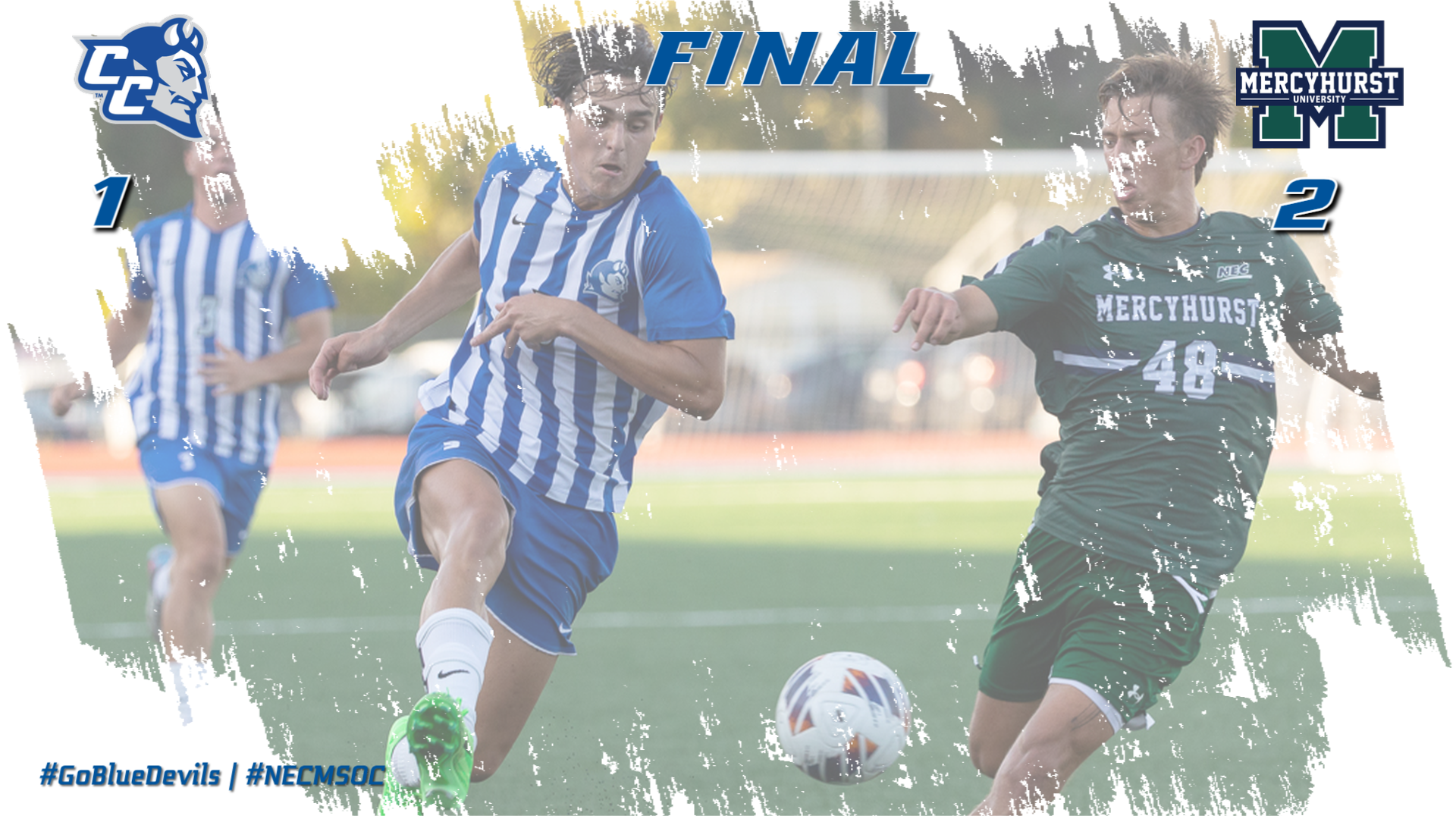 Men's Soccer Falls in Second Half to Mercyhurst