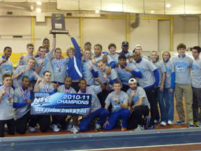 Men's Track Claims Nine Spots on 2011 NEC Indoor Track All-Conference Teams
