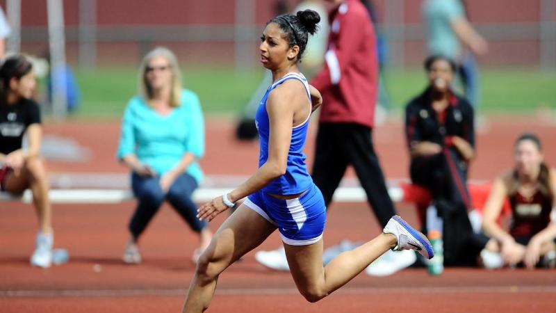 Saunders Tops High Jump Field Friday