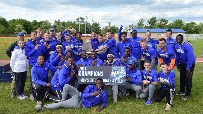 Make it Four, Men's Track Crowned 2017 NEC Outdoor Champions