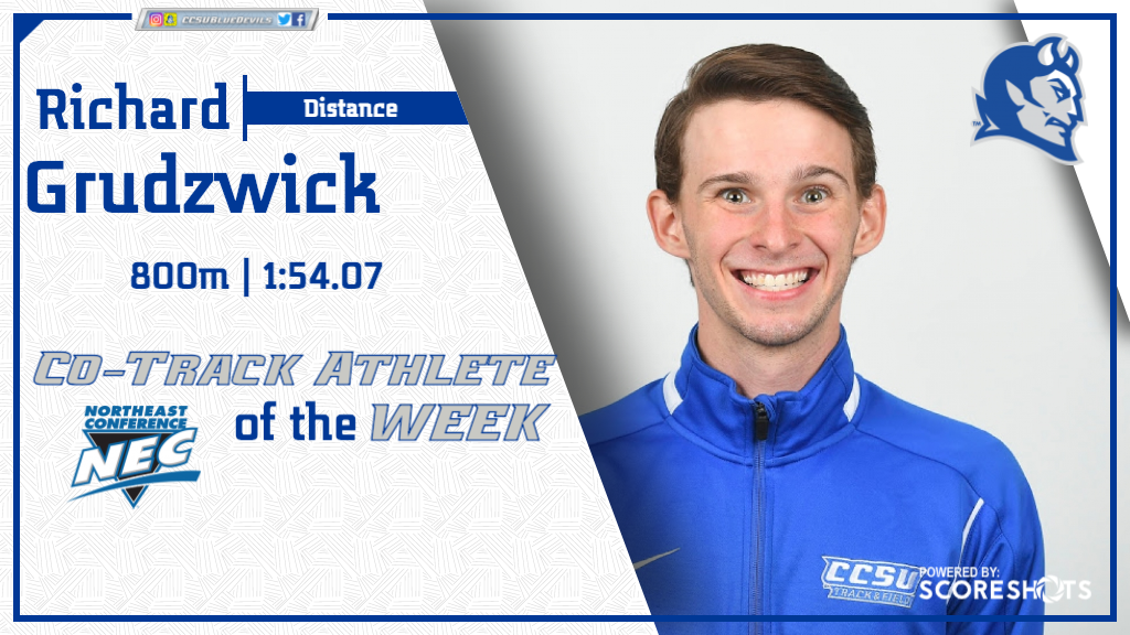 Grudzwick Named Co-Track Athlete of the Week
