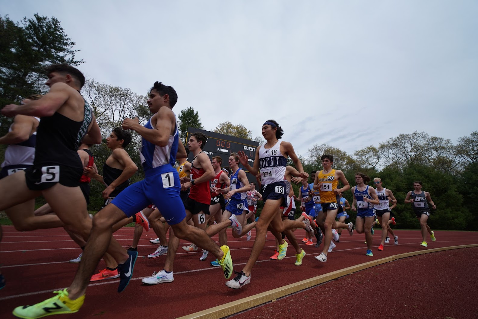 Men's Track and Field Shows Out at New England Intercollegiate Championships