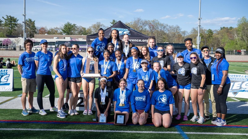 Women's Track and Field Takes Second at NECs; Three Blue Devils Earn Major Awards
