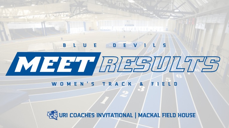 Indoor Track and Field Competed at the URI Coaches Invite on Saturday