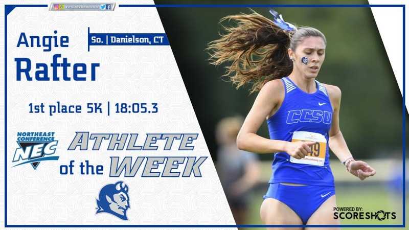 Rafter Named NEC Women's Cross Country Athlete of the Week