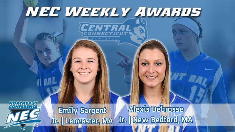 Debrosse, Sargent Take Home NEC Weekly Honors