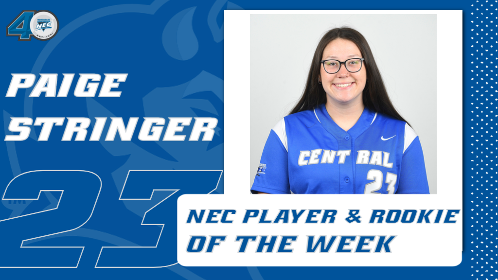 Paige Stringer Named NEC Player & Rookie of the Week For Second Time