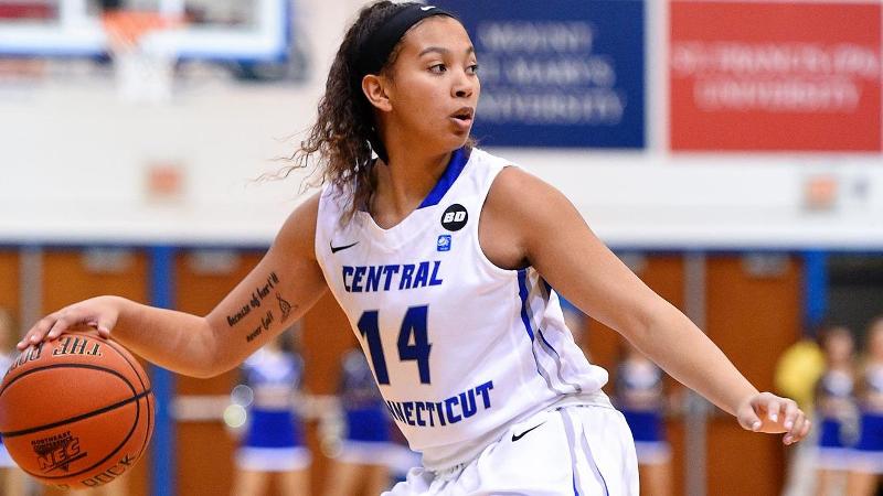 Women's Basketball Edged by Mount St Mary's Saturday, 54-48