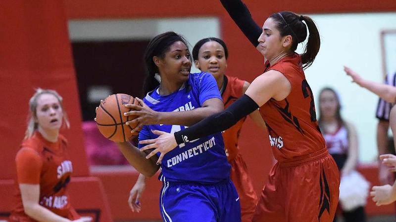 Women's Basketball Ends Season with 83-77 Loss at Saint Francis U Sunday