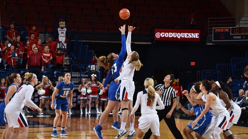 Blue Devils Topped at Duquesne, 83-58, Saturday