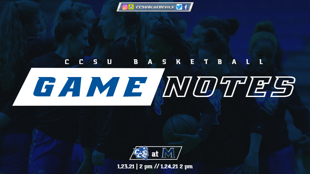 CCSU Women's Basketball Hits the Road to Take On Mount St. Mary's