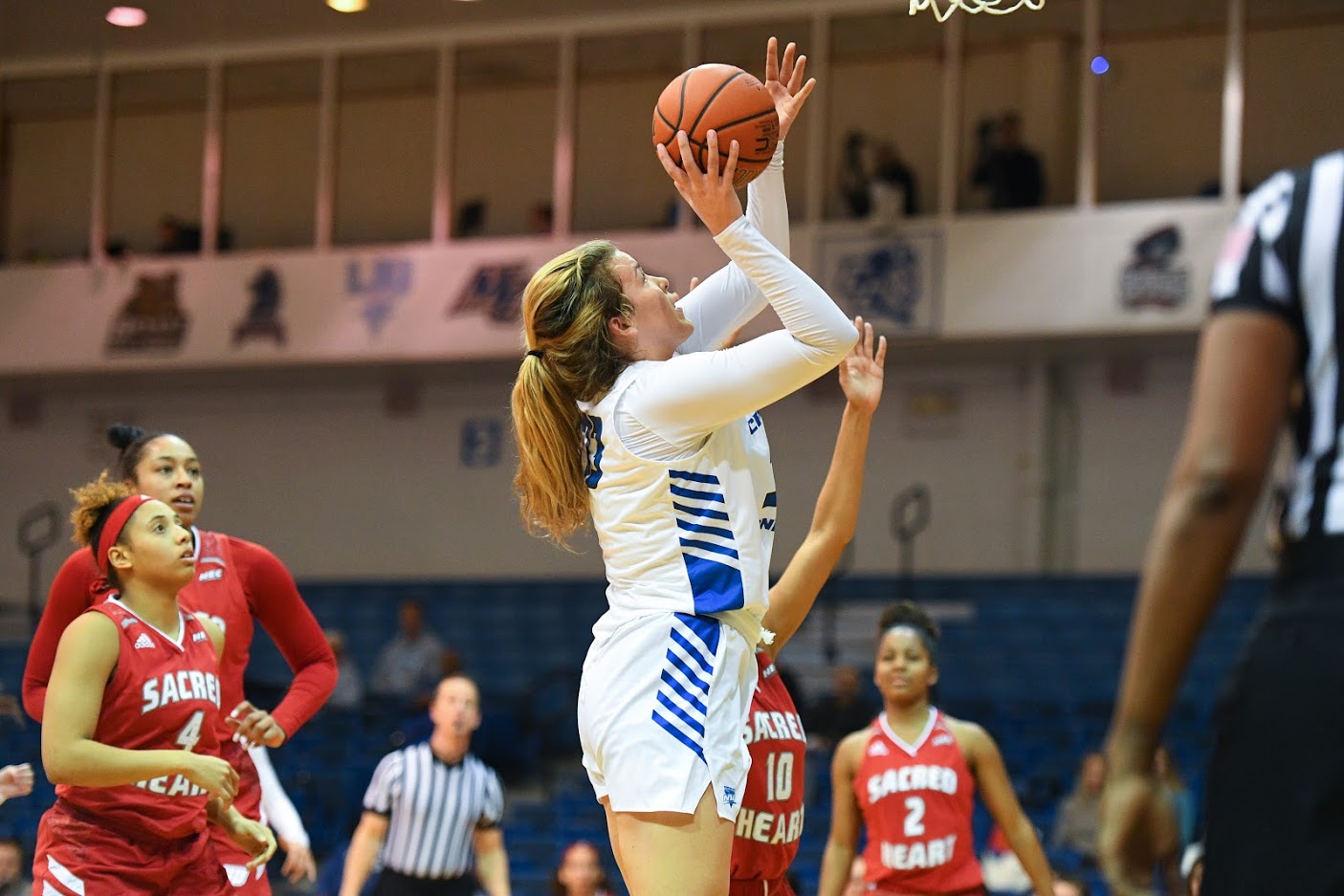 CCSU Suffers a Tough Defeat at St. Francis Brooklyn by a score of 80-77.