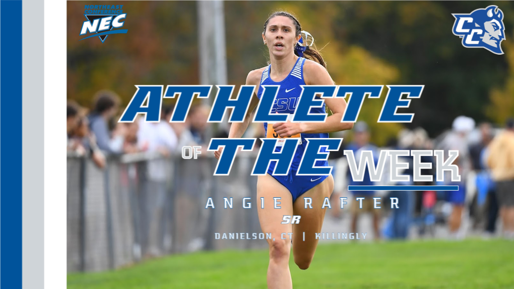 Rafter Wins Fourth Athlete of the Week Award
