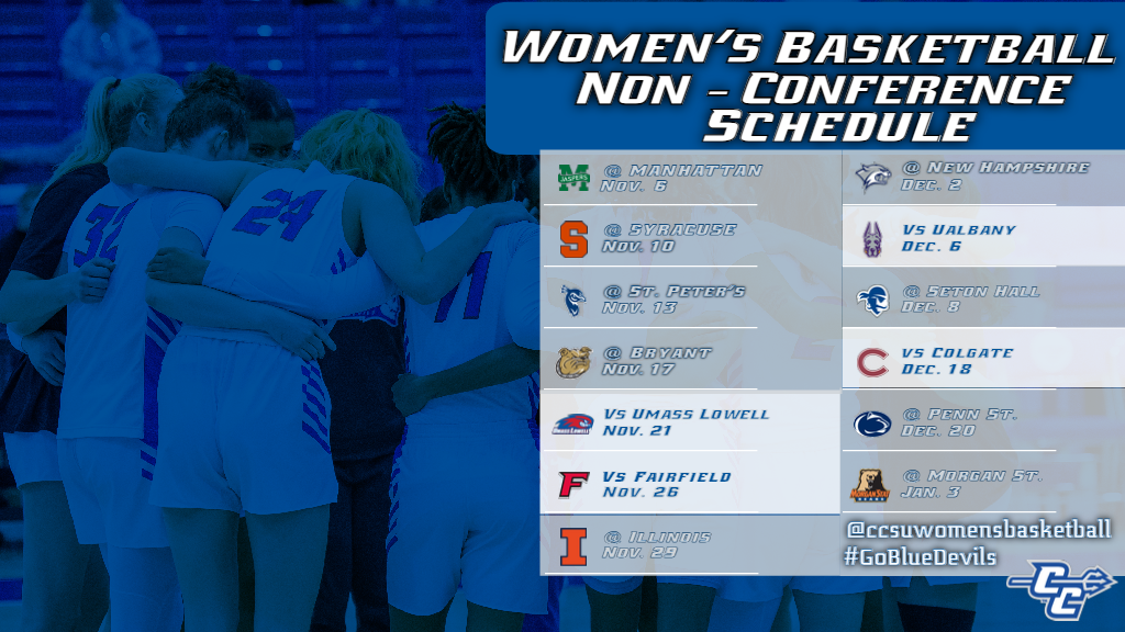 Women’s Basketball Non-Conference Schedule Announced