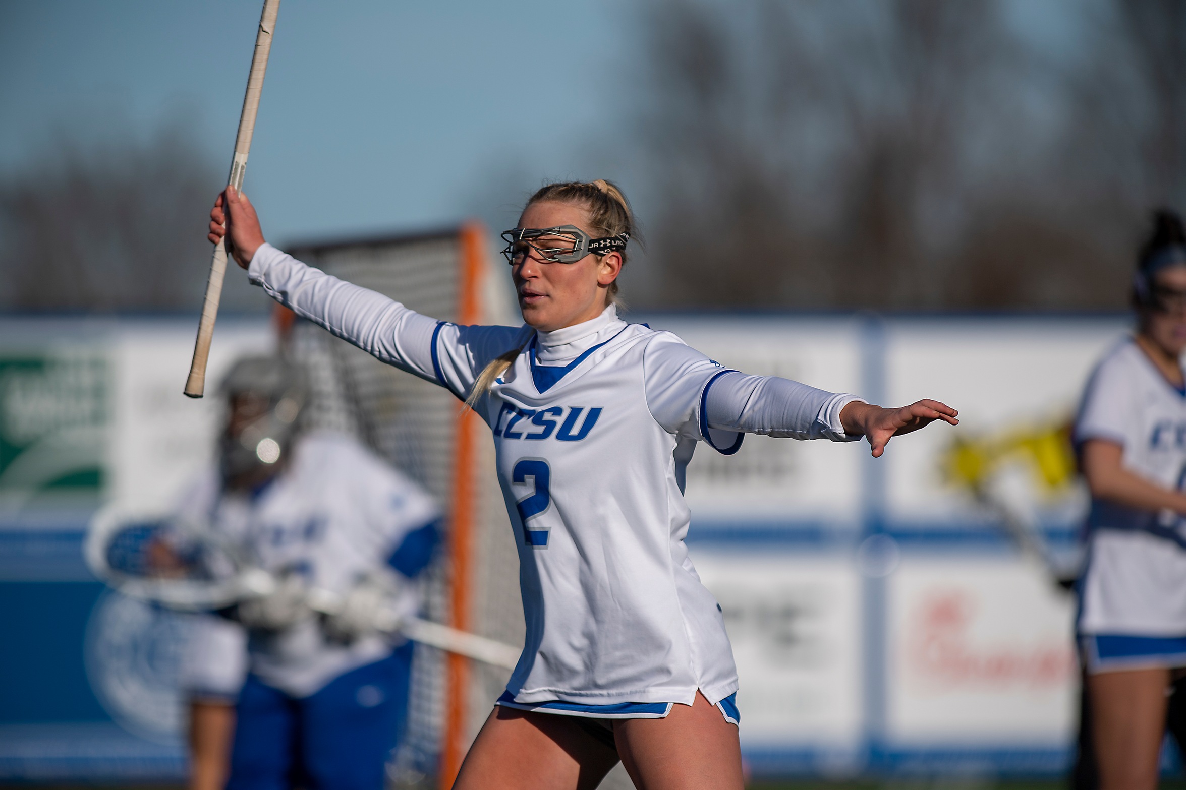 Valluzzi Scores Four, Blue Devils Fall to the Gaels On the Road