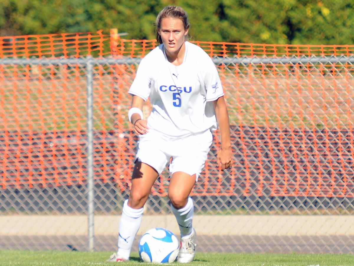 Rachel Caneen Scores Twice; Blue Devils Fall 3-2 in Double Overtime at Yale