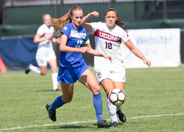 Women's Soccer Earns First Win Against Riverhawks