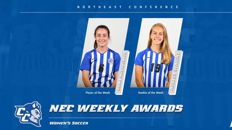 McLaughlin, Wright Earn NEC Weekly Honors